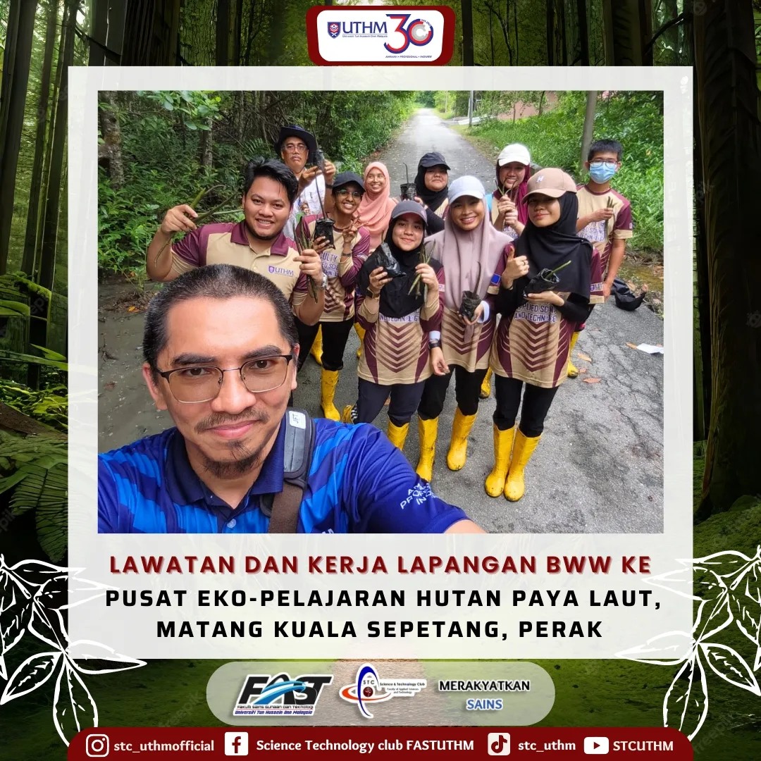 KERJA LAPANGAN PELAJAR 3BWW KE PUSAT EKO-PELAJARAN HUTAN PAYA LAUT ...